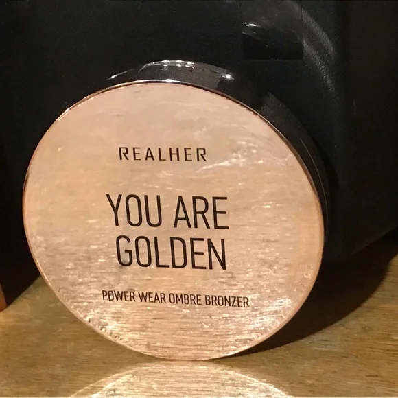 RealHer You Are Golden Power Wear Ombre Bronzer for Face and Body! 8g *BNIB - Picture 3 of 13
